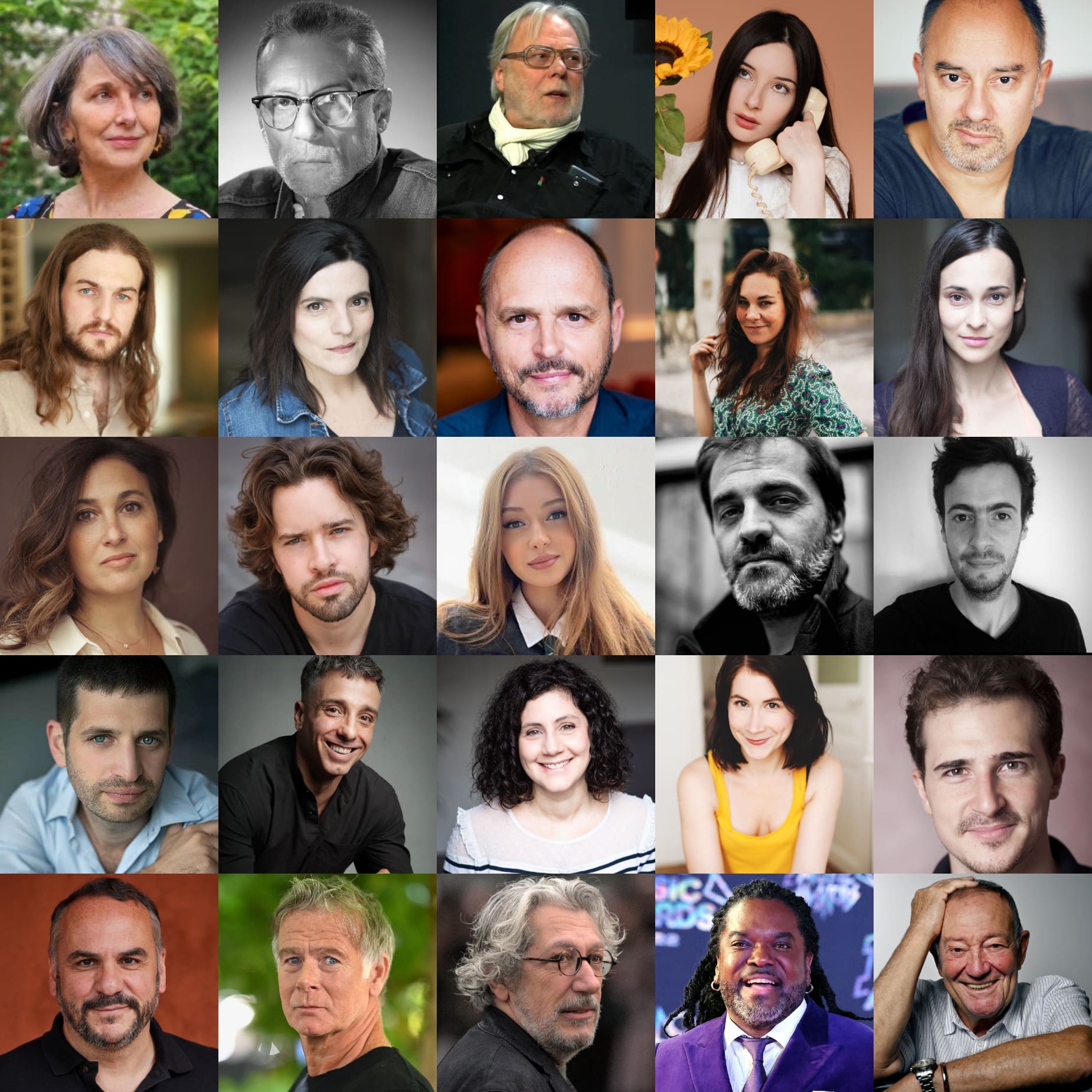 Diaporama com�diens - slide 5