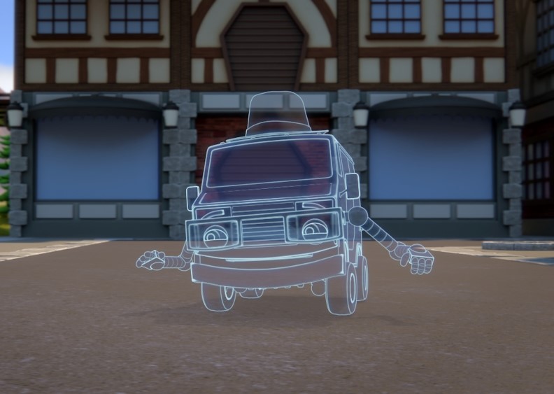 Van invisible